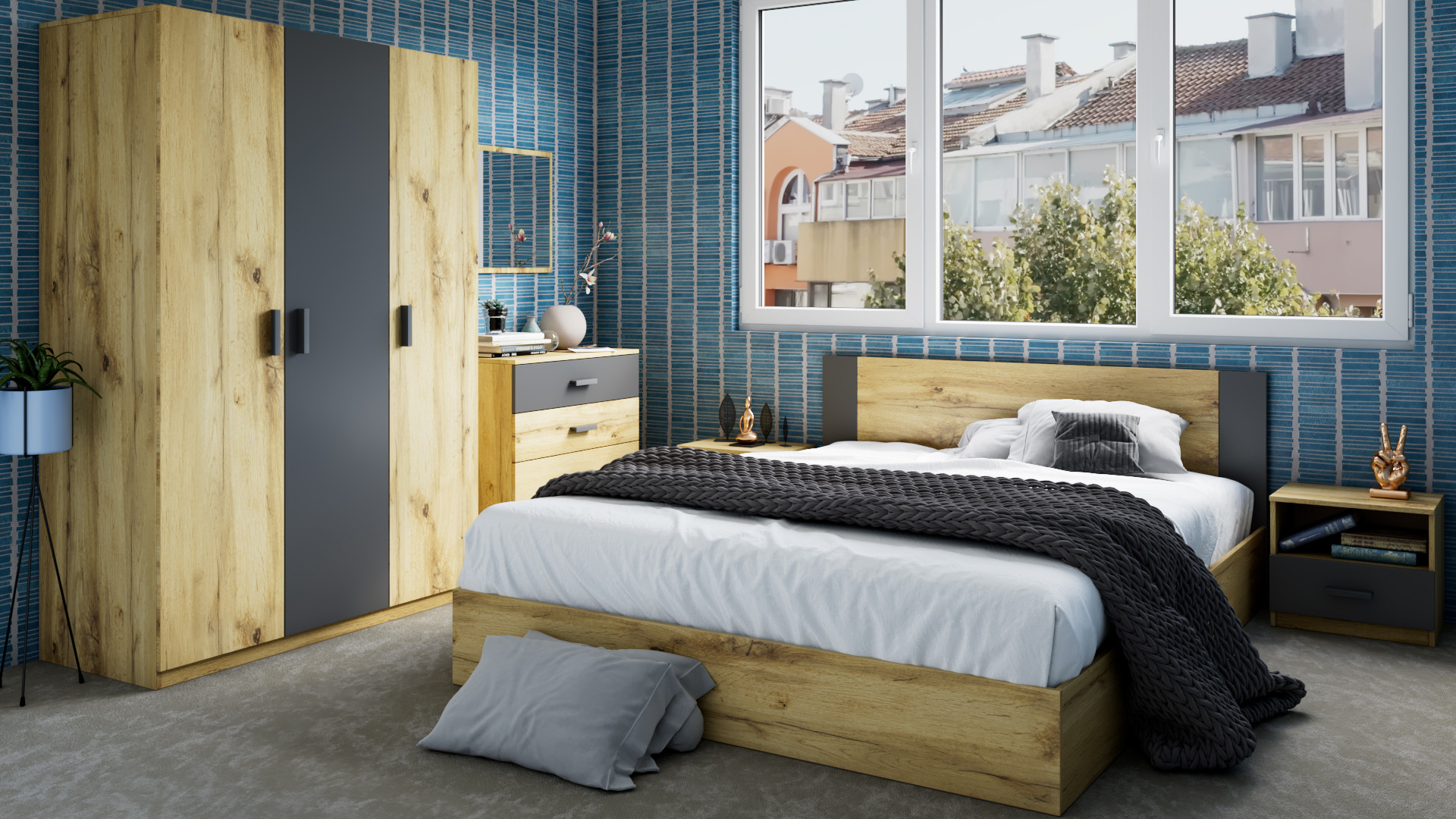 Кои цветове са подходящи за малка стая?