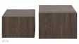 Холна маса Заре комплект маси кафяв дъб - изглед 2 - МебелМаг Холна маса Заре комплект маси кафяв дъб - изглед 2