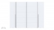 Гардероб Арагона четирикрилни бял - изглед 4 - МебелМаг Гардероб Арагона четирикрилни бял - изглед 4