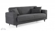Диван Атон триместни сив - изглед 1 - МебелМаг Диван Атон триместни сив - изглед 1