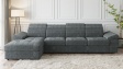 Ъглов диван Джент с посока графит - изглед 2