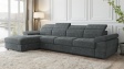 Ъглов диван Джент с посока графит - изглед 1