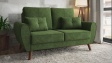 Диван Мерива двуместни зелен - изглед 2 - МебелМаг Диван Мерива двуместни зелен - изглед 2