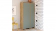 Гардероб Холис двукрилни дъб маувела с олив - изглед 1 - МебелМаг Гардероб Холис двукрилни дъб маувела с олив - изглед 1
