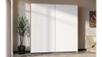 Гардероб Хомано с плъзгащи врати бял - изглед 2 - МебелМаг Гардероб Хомано с плъзгащи врати бял - изглед 2