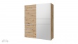 Гардероб Триумф с плъзгащи врати дъб артисан - изглед 9 - МебелМаг Гардероб Триумф с плъзгащи врати дъб артисан - изглед 9