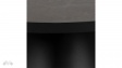 Холна маса Соли черен с черен мат - изглед 3 - МебелМаг Холна маса Соли черен с черен мат - изглед 3