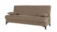 Клик-клак канапе Кент триместни кафяв - изглед 2 - МебелМаг Клик-клак канапе Кент триместни кафяв - изглед 2