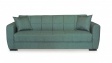 Диван Монца триместни зелен - изглед 2 - МебелМаг Диван Монца триместни зелен - изглед 2