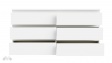 Скрин Едмор бял - изглед 4 - МебелМаг Скрин Едмор бял - изглед 4