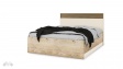 Спалня 160/200 Невада с включен матрак Бонел 160/200 бежов мат с дъб - изглед 1 - МебелМаг Спалня 160/200 Невада с включен матрак Бонел 160/200 бежов мат с дъб - изглед 1