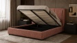 Тапицирана спалня 160/200 Дориан с включен матрак Sleep Nuvia 160/200 керемида - изглед 2