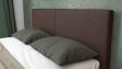 Тапицирана спалня 160/200 Елана с включен матрак Sleep Nuvia 160/200 кафяв - изглед 2
