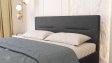 Тапицирана спалня 160/200 Фиорела с включен матрак Бонел 160/200 графит - изглед 5 - МебелМаг Тапицирана спалня 160/200 Фиорела с включен матрак Бонел 160/200 графит - изглед 5