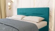 Тапицирана спалня 160/200 Фиорела с включен матрак Бонел 160/200 тюркоаз - изглед 5 - МебелМаг Тапицирана спалня 160/200 Фиорела с включен матрак Бонел 160/200 тюркоаз - изглед 5