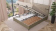 Боксспринг легло 160/200 Геника с включен матрак Sleep Nuvia 160/200 кафяв - изглед 3