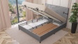 Боксспринг легло 160/200 Геника с включен матрак Sleep Nuvia 160/200 сив - изглед 3