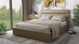 Тапицирана спалня 160/200 Ивалина с включен матрак Бонел 160/200 капучино - изглед 1 - МебелМаг Тапицирана спалня 160/200 Ивалина с включен матрак Бонел 160/200 капучино - изглед 1