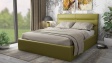 Тапицирана спалня 160/200 Ивалина с включен матрак Бонел 160/200 зелен - изглед 1 - МебелМаг Тапицирана спалня 160/200 Ивалина с включен матрак Бонел 160/200 зелен - изглед 1