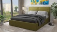 Тапицирана спалня 160/200 Никол с включен матрак Бонел 160/200 зелен - изглед 1 - МебелМаг Тапицирана спалня 160/200 Никол с включен матрак Бонел 160/200 зелен - изглед 1