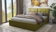Тапицирана спалня 160/200 Ния с включен матрак Бонел 160/200 зелен - изглед 1 - МебелМаг Тапицирана спалня 160/200 Ния с включен матрак Бонел 160/200 зелен - изглед 1