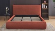 Тапицирана спалня 180/200 Оренда с включен матрак Sleep Nuvia 180/200 червен - изглед 2