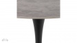 Трапезна маса Малта неразтегателни сив с черно - изглед 3 - МебелМаг Трапезна маса Малта неразтегателни сив с черно - изглед 3