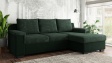Ъглов диван Алора с посока зелен - изглед 1 - МебелМаг Ъглов диван Алора с посока зелен - изглед 1