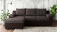 Ъглов диван Алора с посока кафяв - изглед 2 - МебелМаг Ъглов диван Алора с посока кафяв - изглед 2