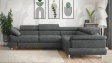 Ъглов диван Авола с посока сив - изглед 2