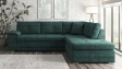 Ъглов диван Бали с посока зелен - изглед 2