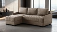 Ъглов диван Бета универсален ъгъл кафяв - изглед 2 - МебелМаг Ъглов диван Бета универсален ъгъл кафяв - изглед 2