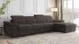Ъглов диван Джент с посока кафяв - изглед 1 - МебелМаг Ъглов диван Джент с посока кафяв - изглед 1