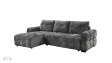 Ъглов диван Кобе с посока сив - изглед 2