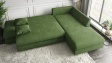 Ъглов диван Монтело с посока зелен - изглед 4 - МебелМаг Ъглов диван Монтело с посока зелен - изглед 4