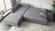 Ъглов диван Монтело с посока сив - изглед 4 - МебелМаг Ъглов диван Монтело с посока сив - изглед 4