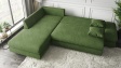 Ъглов диван Монтело с посока зелен - изглед 4 - МебелМаг Ъглов диван Монтело с посока зелен - изглед 4