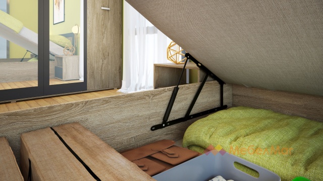 Амортисьорен механизъм с дъно