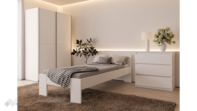 Детски спален комплект Виндук В1 бял - МебелМаг Детски спален комплект Виндук В1 бял