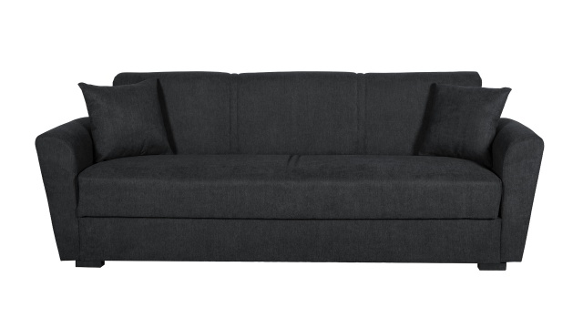 Диван Фокс триместни сив - МебелМаг Диван Фокс триместни сив