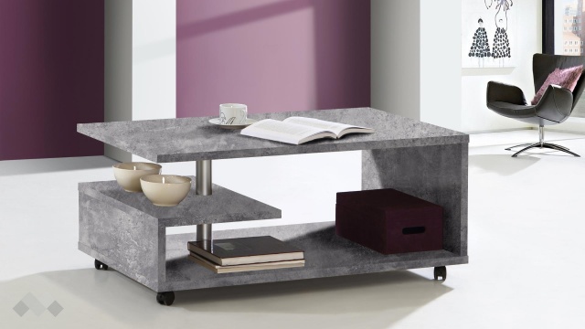 Холна маса Байли светло сиво