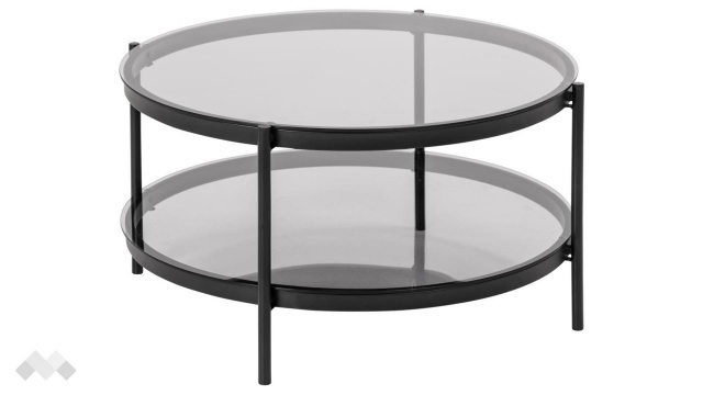 Холна маса Байон опушен с черно - МебелМаг Холна маса Байон опушен с черно