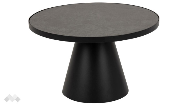 Холна маса Соли черен с черен мат - МебелМаг Холна маса Соли черен с черен мат