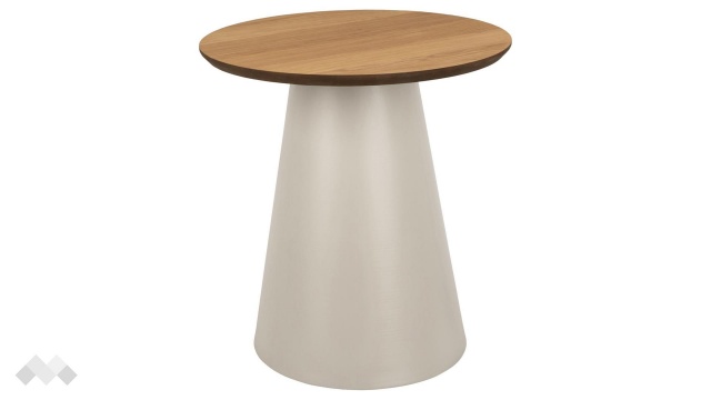 Холна маса Соли дъб натурал със сив мат - МебелМаг Холна маса Соли дъб натурал със сив мат