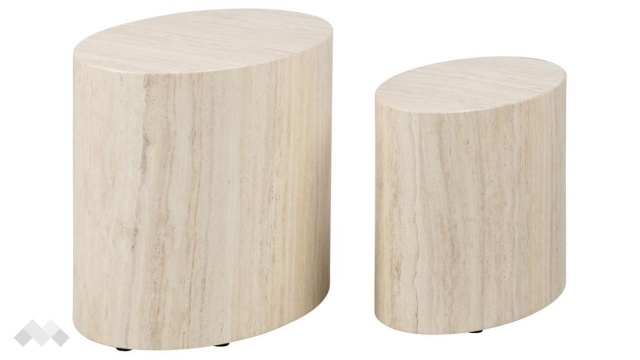 Холна маса Миши комплект маси травертин - МебелМаг Холна маса Миши комплект маси травертин