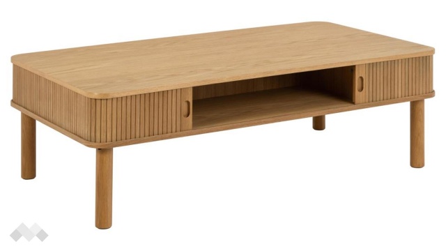 Холна маса Ленгли дъб натурал - МебелМаг Холна маса Ленгли дъб натурал