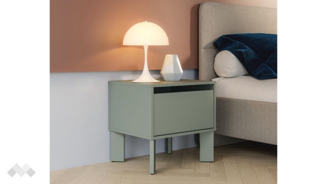 Нощно шкафче Тахо олив - МебелМаг Нощно шкафче Тахо олив