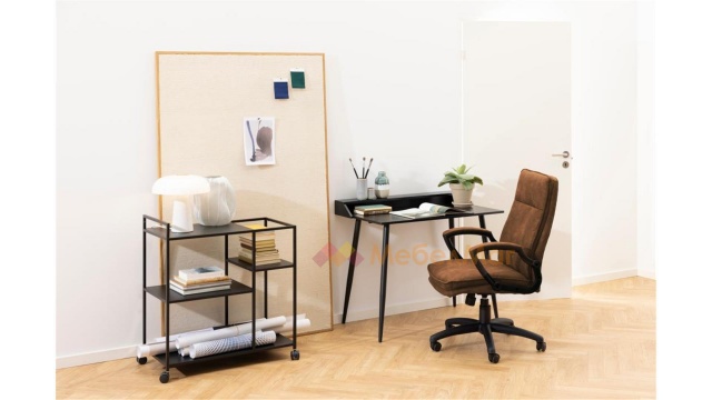 Офис стол Брад кафяв - МебелМаг Офис стол Брад кафяв