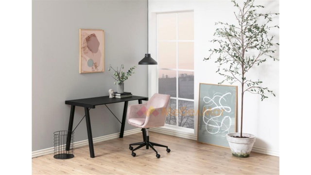 Офис стол Нора розов - МебелМаг Офис стол Нора розов