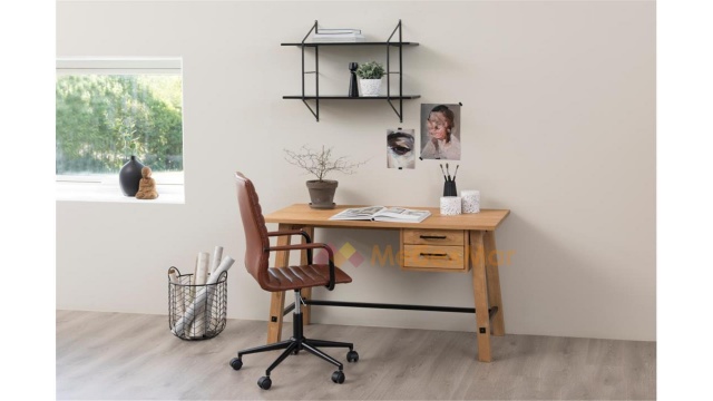 Офис стол Уинслоу кафяв - МебелМаг Офис стол Уинслоу кафяв